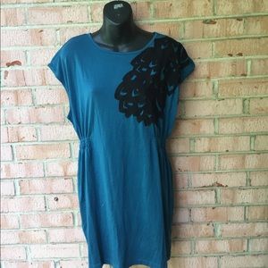 Cap sleeve dress or cover-up
